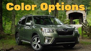 2022 Subaru Forester Colors Interior and Exterior [upl. by Al]