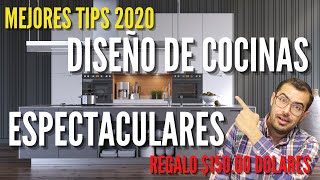 ✔️✔️Consejos para DISEÑO DE COCINAS espectaculares [upl. by Leahcir]