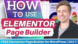 Elementor Tutorial for Beginners  FREE Elementor Page Builder for WordPress 2022 [upl. by Anits]