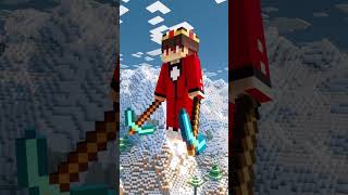 Berg Klettern Challenge in Minecraft [upl. by Georgianna]