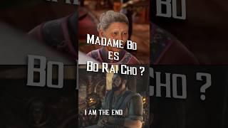 Bo Rai Cho es Madam Bo videojuegos arcade lore curiosidades mortalkombat mk1 personajes [upl. by Atilahs677]