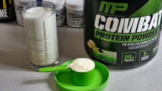 MusclePharm Combat Protein Powder  VANILLA [upl. by Adela574]