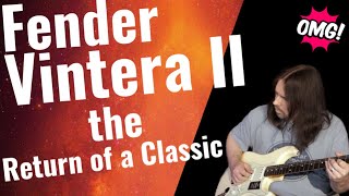 Insane 1961 Fender Stratocaster Vintera II Demo [upl. by Gianina]