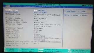 How to make a boot disk with the BIOS InsydeH20 Setup Utility Rev 35 [upl. by Ade]