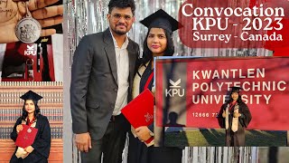 KPU Convocation  2023  Surrey  Canada kpu KwantlenpolytechnicUniversity canadalife [upl. by Rezeile]