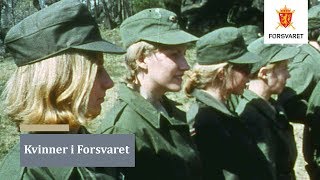 Kvinner i forsvaret [upl. by Noiramed]