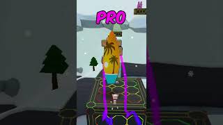 Noob vs Pro vs God  Parkour Snow Valley in Super Bear Adventure superbearadventures [upl. by Landsman870]