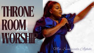 THRONE ROOM WORSHIP  DEEP ATMOSPHERE OF WORSHIP  MIN SUNMISOLA AGBEBI OKELEYE [upl. by Kliment]