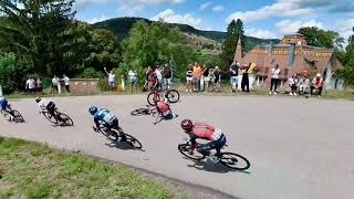 Chute de Carlos Rodriguez dans la descente du ballon d’Alsace [upl. by Sitsuj422]