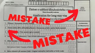 How to Fill In Czech Visa Application Form CORRECTLY [upl. by Meil]