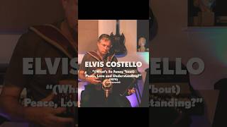 Elvis Costello quotWhat’s So Funny bout Peace Love and Understandingquot 1979 acoustic instrumental [upl. by Enyawad]