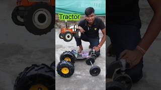 Making homemade tractor 🚜 🚜tochanking rc motor RKG [upl. by Xonnel531]