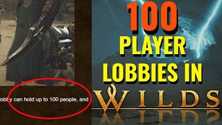 100 Player Lobbies In Monster Hunter Wilds [upl. by Einnov]