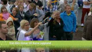 Mikael Wiehe  Det här är är ditt land Allsång på Skansen 2010 [upl. by Suisyola832]