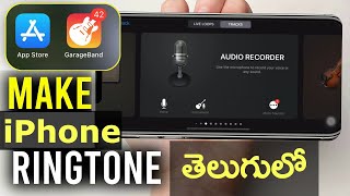 How To Make a Ringtone On iPhone Using GarageBand  2024 [upl. by Elimaj]