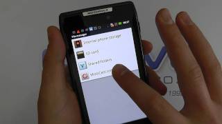 Motorola RAZR XT910 Android Smartphone Hands On Software amp Hardware [upl. by Issak]