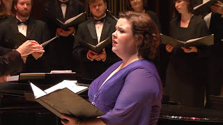 This Christmastide Jessyes Carol featuring Jamie Barton  Atlanta Master Chorale [upl. by Yruoc]