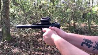 Ruger MK4 2245 suppressed With SLOMO [upl. by Mooney307]