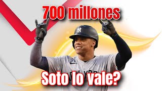 Juan Soto vale o no vale 700 millones [upl. by Melburn]