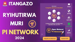 ITANGAZO RYIHUTIRWA MURI PI NETWORK [upl. by Reggi]