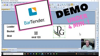 Bartender Software Ultralite demo tutorial and quick overview [upl. by Nolaj]