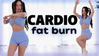 20 min Cardio Workout for Fat Burn  beginner friendly no lunges no repeats [upl. by Sitsuj]