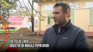 Nastavljaju se radovi na rekonstrukciji stare škole u Idvoru [upl. by Eppesiug]