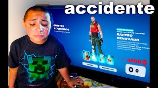 Chico Compra Skin de Fortnite Por Accidente LLORA [upl. by Franciskus]