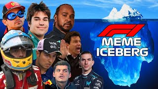 The F1 Meme Iceberg Explained [upl. by Eelsnia]