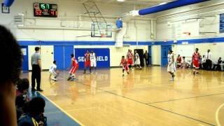 SEDGEFIELD PLAYER CRAZY CROSSOVER AND BUZZER BEATER [upl. by Lisa]