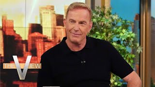 Kevin Costner Talks 11Minute Standing Ovation For Horizon  The View [upl. by Zehcnas]