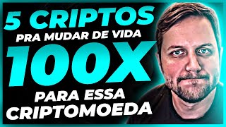 🚀 POTENCIAL DE 100X PARA ESSA CRIPTOMOEDA FORA DO RADAR  TOP 5 CRIPTOS ALTCOINS AUGUSTO BACKES [upl. by Yoshio285]