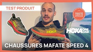 TEST DE LA MAFATE SPEED 4  HOKA ONE ONE PAR PIERRE [upl. by Akinak]