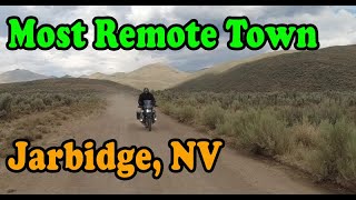 Jarbidge NV ADV motorcycle ride Most remote town amp road in America [upl. by Aurita270]