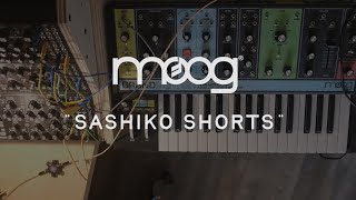 Moog Grandmother DFAM quotSashiko Shortsquot [upl. by Nniroc]