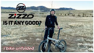 Zizzo Liberte folding bike review [upl. by Eeldarb432]