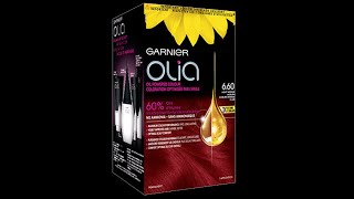 Garnier Olia Light Intense Auburn Dye [upl. by Anircam729]