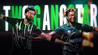 Enough Ft Shaheen Afiridi X Shoaib Akhtar 🥵 • Two Gangstars 💚 • Freak Editz [upl. by Althee]