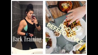 Back Training  Refeed Day  Life of a College Student  IGNITE Bikini Prep Ep 3 [upl. by Ydoow]