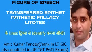 TRANSFERRED EPITHETPATHETIC FALLACYLITOTES FOR TGT PGTGICLTGRADEDSSSBKVSNVSUGC NET EXAMS [upl. by Innek]