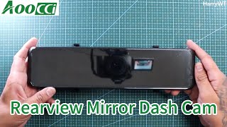 Rear view mirror dash cam is the best buy [upl. by Zetes379]