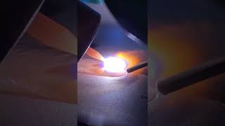 Tig arc shots are so satisfying welding welder arcwelding [upl. by Rysler]