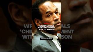 Hear writer reveal ‘chilling’ moment with OJ Simpson [upl. by Angell]