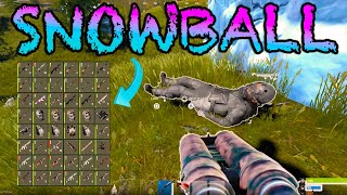 How To Snowball Solo  Rust Console Edition [upl. by Iel]