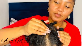 ASMR Attentive scalp scratching with short nails asmr relax scalpscratching [upl. by Salter]