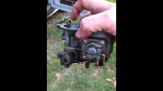 1969 VW Type 1 carburetor removal for rebuild Part 1 of 2 [upl. by Zurn744]