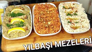 10 DAKİKADA Yılbaşı Sofrası İçin Farklı Meze Tarifleri OSMANLI MEZESİ PEYNİRLİ FINDIK EZMESİ [upl. by Allegra596]