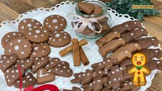 Haw To Make Gingerbread Cookies For Christmas  Easy Recipe  بسكويت الزنجبيل والقرفة  وصفة كوكيز [upl. by Larisa]