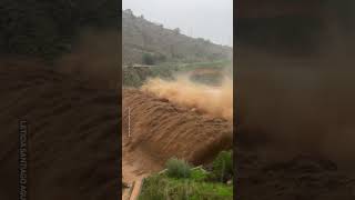 Huge Spanish Flood Caught On Camera 😲 [upl. by Aniwde842]