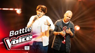 ต๊ะ VS ก็อด  วันหนึ่ง  Battle  The Voice Thailand 2024  27 Oct 2024 [upl. by Orpheus]